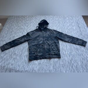 POLO RALPH LAUREN BLACK CAMO FULL ZIP HOODIE